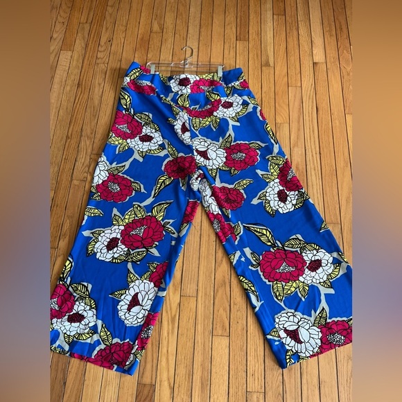 Melissa McCarthy Pants - melissa mccarthy seven7 Wide Leg Trousers Pants 24w Floral Colorful Casual
